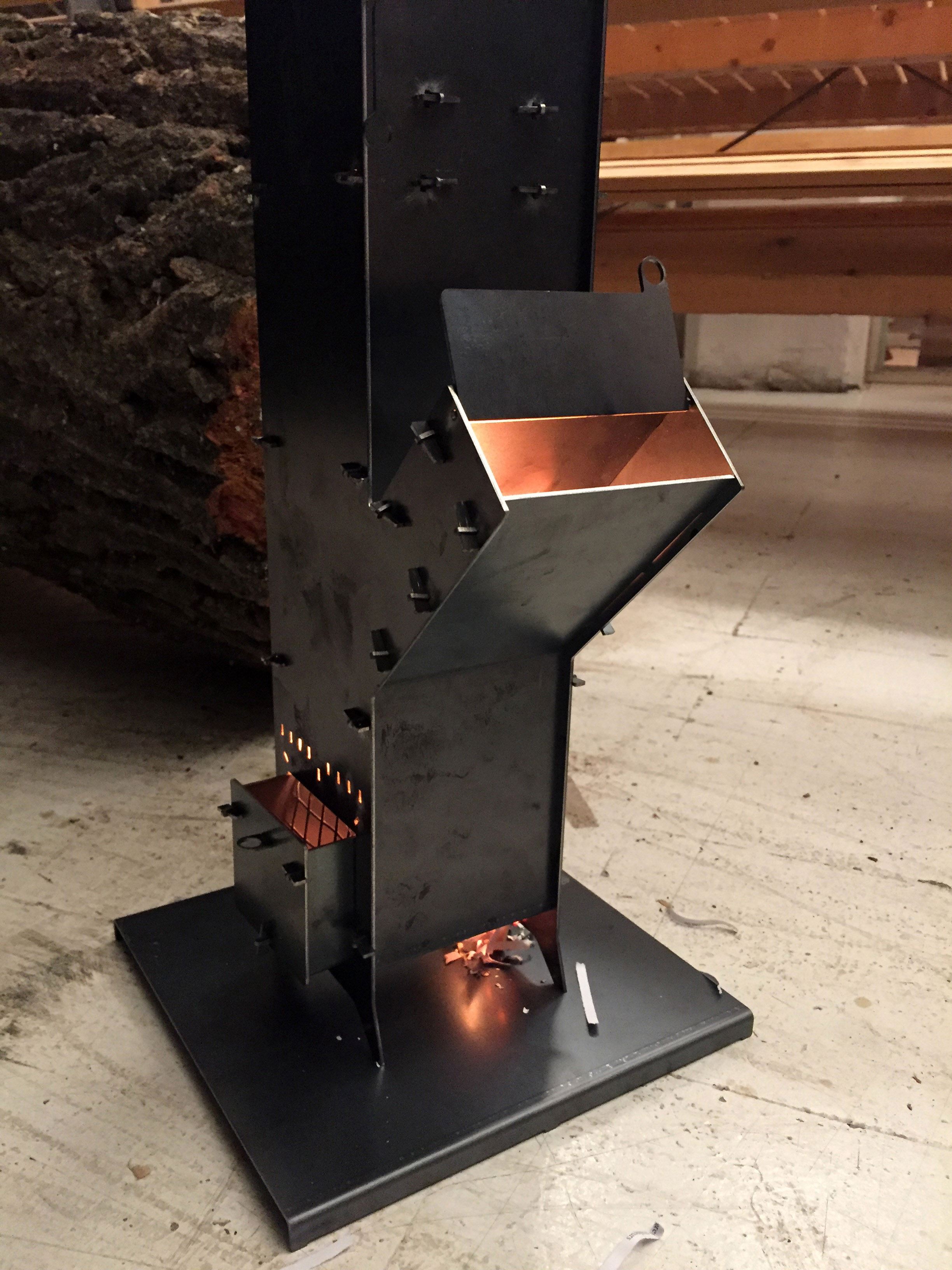 Sobyat Thawra - The revolution woodstove 